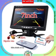 ViSmart 7 inch 2-channel video car Taplo screen with remote control, used for reversing camera, came