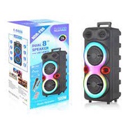 NDR-F88 New Trending Product Speaker Box Double 8inch Horn Stereo Speaker With Microphone