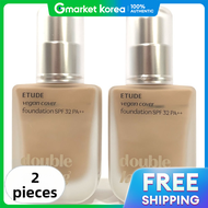 Etude house(Etude House) | Double Lasting Vegan Cover Foundation 30g 2Ea (1+1)