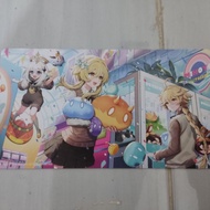 Genshin impact postcard Dari event hoyofest 