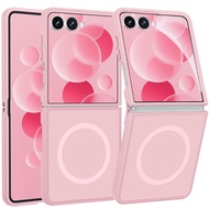 Ốp nam châm cho Samsung Galaxy Z Flip 7 vỏ điện thoại [Tương thích với MagSafe] Ốp bảo vệ chống Mờ c