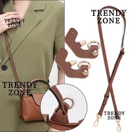 TRENDYZONE Genuine Leather Strap Punch-free Replacement Transformation Crossbody Bags Accessories for Longchamp