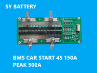BMS 4S 12V 100A/150A แบตเตอรี่ลิเธียมฟอสเฟต สำหรับสตาร์ทรถยนต์ Peak 400/450A Lithium Phosphate LiFe