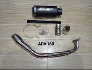 ADV 160 FULL EXHAUST SYSTEM SC PROJECT