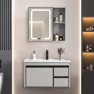 【SG Sellers】Bathroom Cabinet Mirror Cabinet  Bathroom Mirror Cabinet Suspended Vanity Bathroom Cabinets