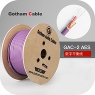 10601 Balanced Digital Individual Cable 110 Euro Swiss Gotham Gac-2 AES/EBU Audio Digital