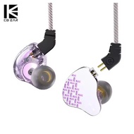 KBEAR Rosefinch 3.5mm/Typec 10mm DD In Ear Monitor HiFi Dynamic Headphones OFC Wired Earphones Music