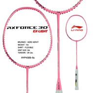 Li-Ning Badminton Racket Axforce 30EX (4U/5U) With Strings + Grip + Bag Thai Warranty 6