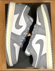 🔝Air Jordan 1 Low 灰白 小Dior 男女同款