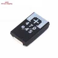 50PCS 2R5TPE470M9 470 2.5V 470UF SMD Tantalum Capacitor New and