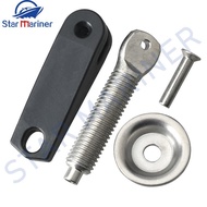 SALE 2 Set 6E0-43118 6G1-43116 Clamp Screw Set Transom Pad Plate Swivel Pin for Yamaha Outboard Moto