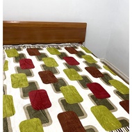 ANEKA BEDSHEET - Checkered fleece blanket weighing 575 gr 160 x 210 cm