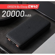 [แพ็คส่งเร็ว1วัน] Eloop E29 30000mAh / EW40 20000mAh แบตสำรอง PD 20W พาวเวอร์แบงค์ ชาร์จไร้สาย 15W Wireless Powerbank Type C Output QC 3.0 เพาเวอร์แบงค์ ไร้สาย แท้ 100%
