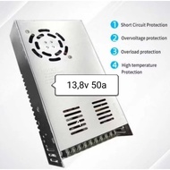 Switching Power Supply 50A 13.8V LED Rig CCTV PSU 50A Ampera 13.8 Volt