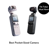 Free $20 ntuc voucher| DJI Pocket 2 - 4K Gimbal Stabilized Pocket Size Video Camera