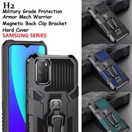H2 Military Grade Protection Magnetic Clip Bracket Hard Case for Galaxy A13 A23 A33 A53 A72 A22 A32