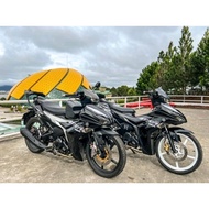 Exciter 155 Removable Sticker Black Car Sticker