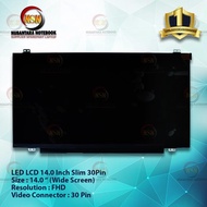 LAYAR LED LCD SCREEN 14.0 INCH SLIM 30PIN RESOLUTION FHD 1920 X1080