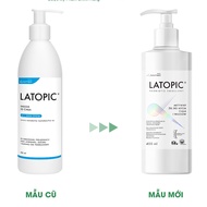 Latopic Gel tắm gội dành cho dạ dị ứng kích_ứng Latopic Body And Hair Wash Gel 400ml tặng gel vệ sin