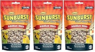 Higgins 3 Pack of Sunburst Millet Bits for Small Birds, 1 Ounce Each