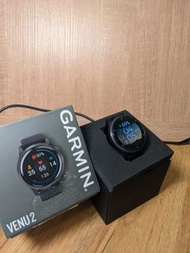 八成新 Garmin Venu 2 黑色