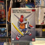 （荃灣Dpark商場2樓2027鋪門市現貨）BANDAI 聯名限量版高達SD Baby Milo Rx-78-2 Gundam