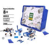 396pcs 437pcs Technic compatible 9686 DIY Educational School Students Learning Building Blocks parts