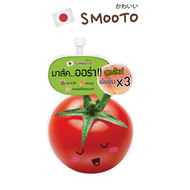 SMOOTO Official   สมูทโตะ โทเมโท กลูต้า ออร่า พลัส สลิปปิ้ง มาส์ค SMOOTO TOMATO GLUTA AURA PLUS SLEE