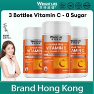 【3 Bottles】Wright Life Vitamin C 250mg Orange - 0 Sugar 180 Tablet