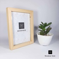 Woodever Store Photo Frame 70x50 Wooden Frame natural