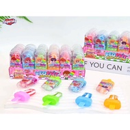 30-hop ice cream cone-shaped lollipop tray