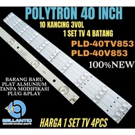 40INCH LED TV BACKLIGHT POLYTRON PLD-40TV853-PLD-40V853 40INCH TV BACKLIGHT
