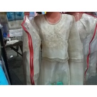 ljo wedding dress for ninang ljo ❉Ninang LADY barong organza❅