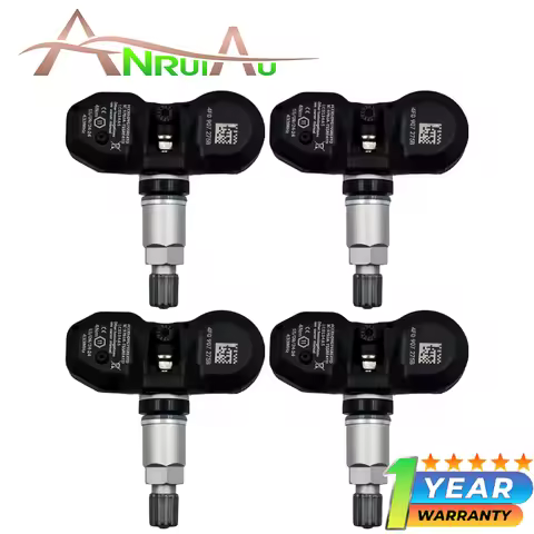 Set of 4 4F0907275B 4F0907275D Tire Pressure Monitoring Sensor Compatible with Audi A4 A6 A7 Q7 R8 R