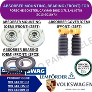 ABSORBER MOUNTING, BEARING, COVER, STOPPER (FRONT, REAR) FOR PORSCHE BOXSTER, CAYMAN [981] 2.7L 3.4L