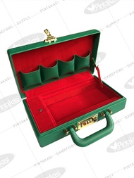 PINTAKASI BRAND NO GLASS Tari Case Ordinary (GREEN) (Small) 24-30pcs Blade Capacity for Gamefowl Acc