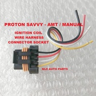 Proton Savvy Socket Connector Ignition Coil Connector Wire Harness 4 Pin Savvy Ignition Coil Harness