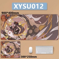 แผ่นรองเมาส์ Genshin Impact แผ่นรองเมาส์ Venti Xiao Zhongli Wanderer Alhaitham Ganyu Nahida Shenhe H