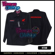KEMEJA Bigsize New Honda HRC shirt Honda HRC PDH PDL C uniform Honda HRC work shirt Honda HRC work s