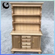 [FIREFLY1] 1:12 Dollhouse Miniature Furniture Multifunction Wood Cabinet Bookcase Bookshelf OOO