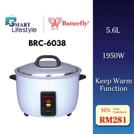 Butterfly Electric Rice Cooker (5.6L) BRC-6038 / Pensonic Rice Cooker (5.6L) PRC-5600A