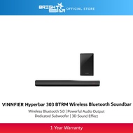 VINNFIER Hyperbar 303 BTRM Bluetooth Soundbar with Subwoofer