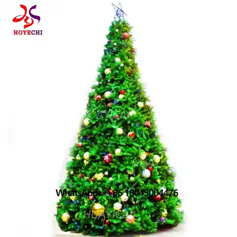 wholesale Artificial Christmas Tree Branch 4m 6m 10m new design Single pole Christmas tree