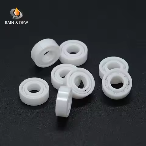 1Pcs MR115 5X11X4 mm Full Ceramic Bearing ABEC-9 Fishing Reel Bearing All Zirconia Ceramic Ball Bear