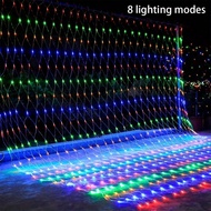 Solar LED Net Light, 192Leds 9.8*6.6 Ft, 8 Lighting Modes, Waterproof,Solar Fairy Lights, Outdoor Li