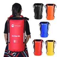 [Toronto3] 40L Large Waterproof Bag 500D PVC River Trekking Backpack Outdoor Camping Equipment Duffe