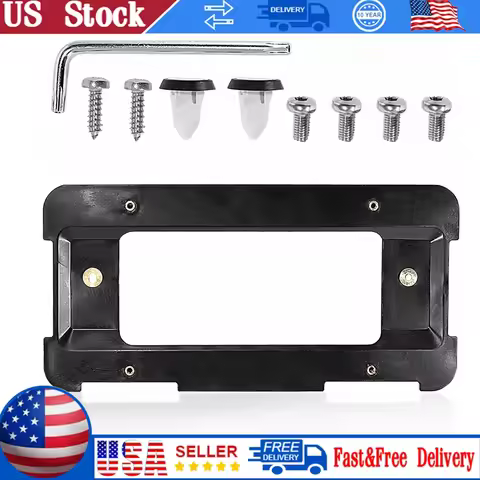Car Rear License Plate Base Mount Bracket Frame Holder 51187160607 For BMW 3 5 6 7 Series X1 X3 X4 X