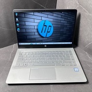 HP 14吋文書商務筆電/i5-8250U 8th /8GB DDR4 /256GB  M.2 SSD/14吋1920*1080P/文書電腦/Zoom/Notebook/Laptop/運行快速/Hp pavilion/14-bf100TU/Notebook/Laptop/手提電腦/121
