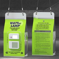 1PC Warning Light Convenient Highest Rating Salt Water Powered Lights Lighting Warning Light Salt Water Lamp Energy Saving Compact