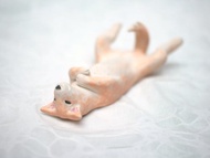 柴犬　瓷偶　公仔　筷架